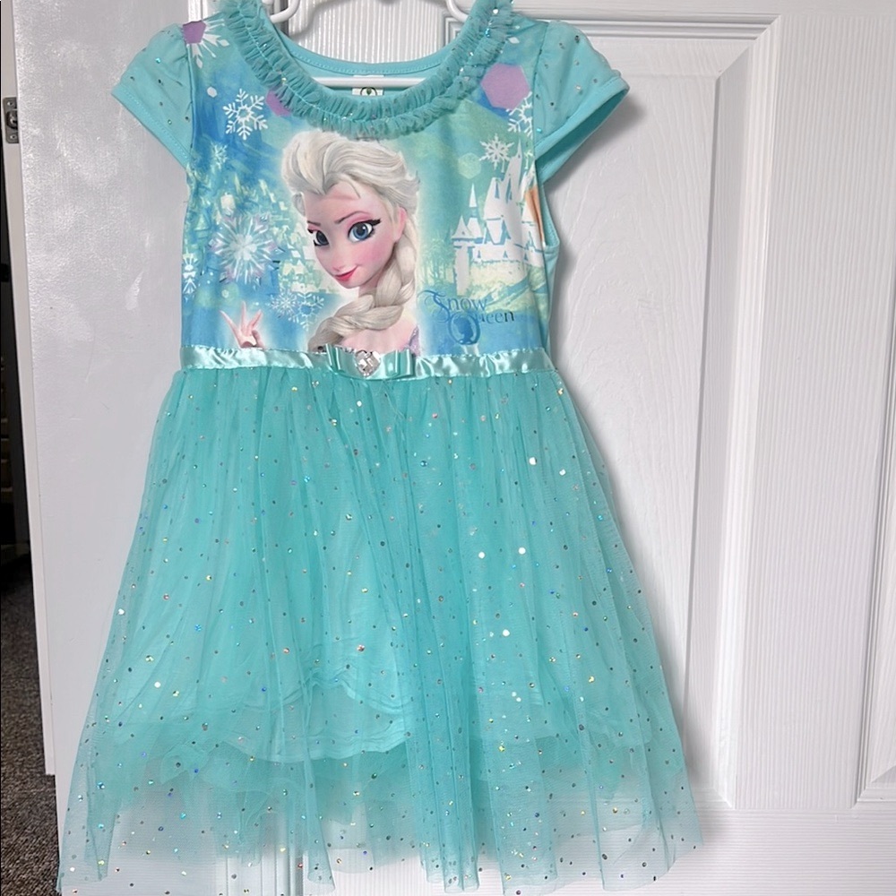 Frozen Themed Blue Dress